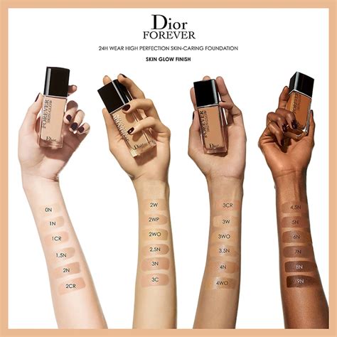 dior forever skin glow n1|christian Dior forever foundation shades.